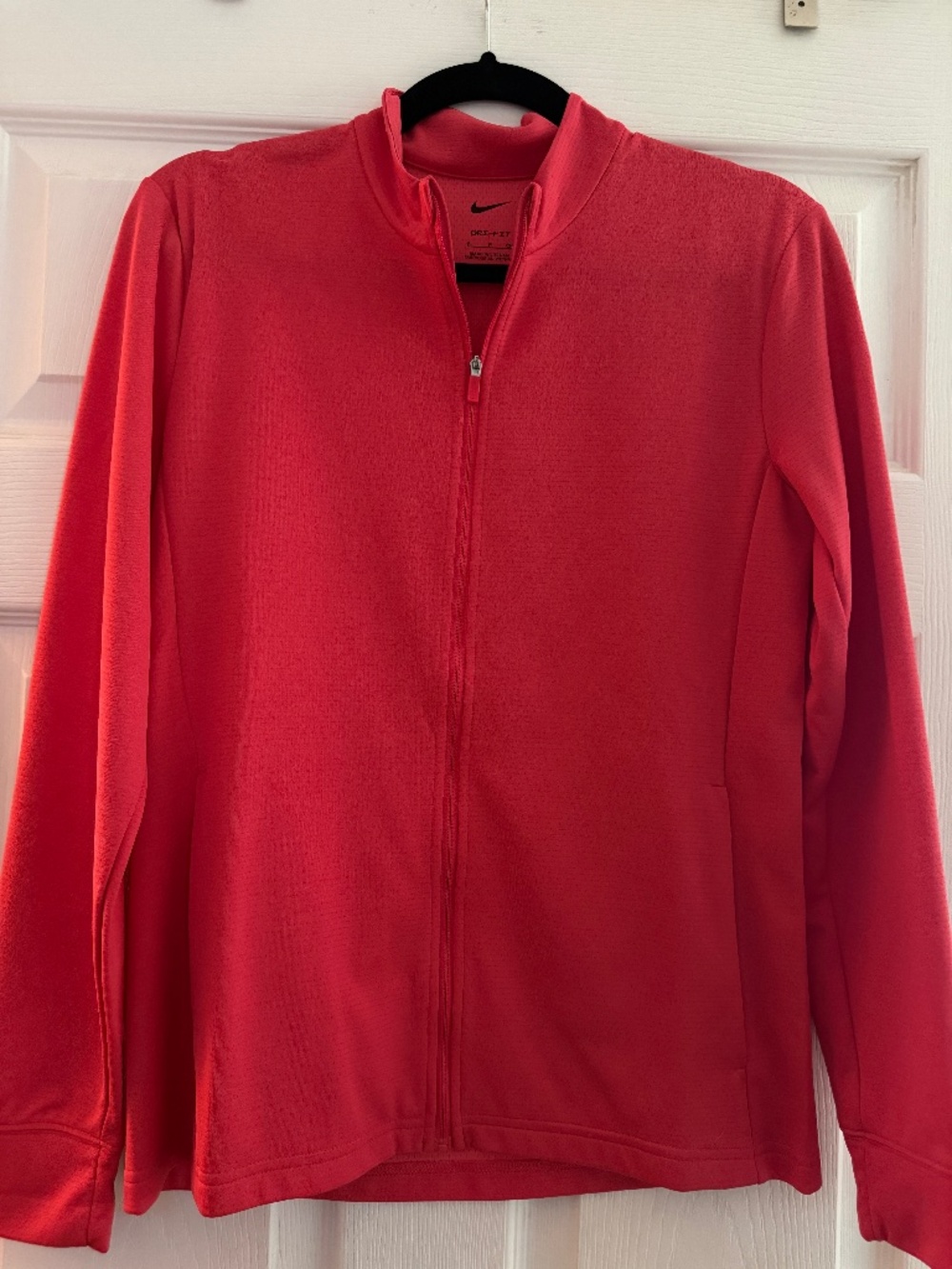 Nike Dri-FIT Pink Coral Athletic Jacket Size Small
